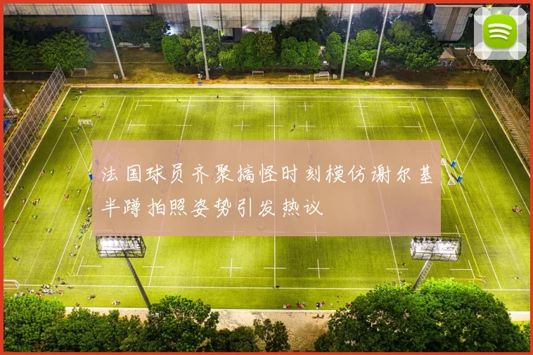 法国球员齐聚搞怪时刻模仿谢尔基半蹲拍照姿势引发热议
